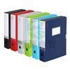 齐心 A1458 防倒伏档案盒 A4 55mm(黑，深蓝2色)   WLSZ01142247039502