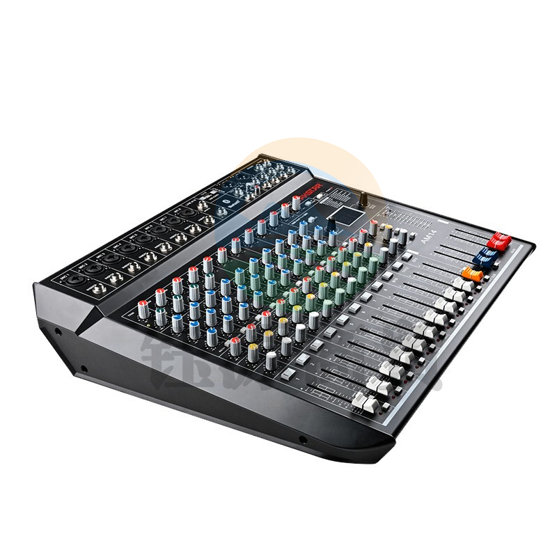 得胜 TAKSTAR  AM14 模拟调音台 立体声带蓝牙USB效果器 黑色 计价单位:台
