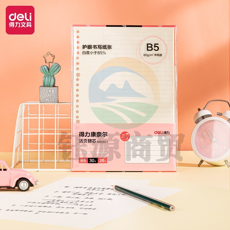 得力 NB530-1 活页替芯(康奈尔)    WLSZ01142247537922