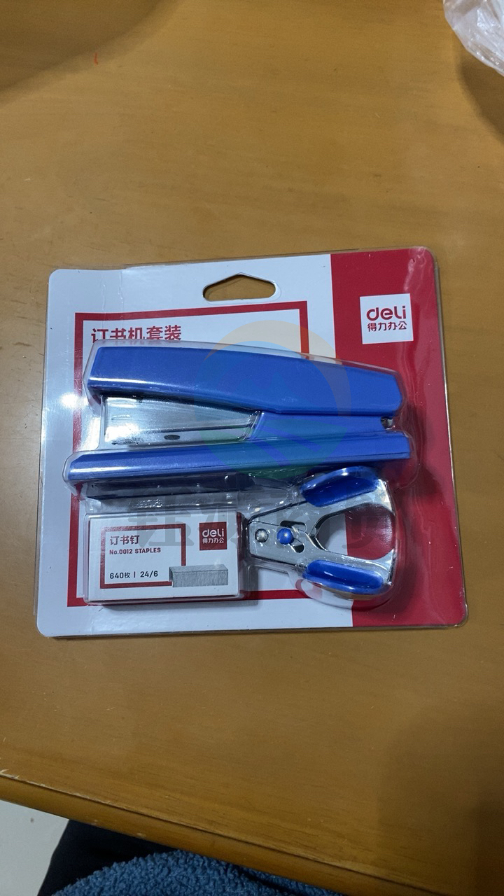 得力(deli) 0354 订书机套装(单位：卡)黑      WLSZ01051934298676