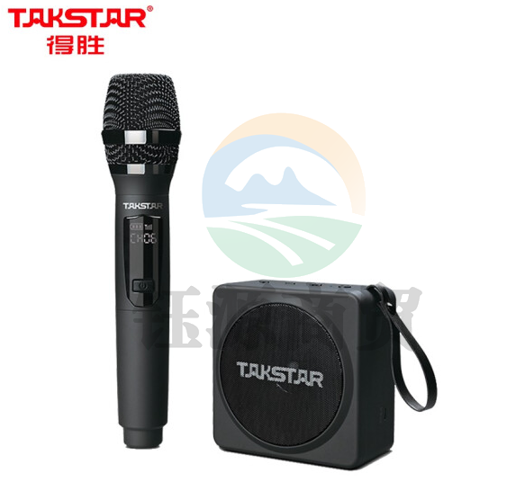 得胜(TAKSTAR)E261W 无线手持扩音器 大功率教学专用教师户外扩音器 手持便携式讲解器 典雅黑