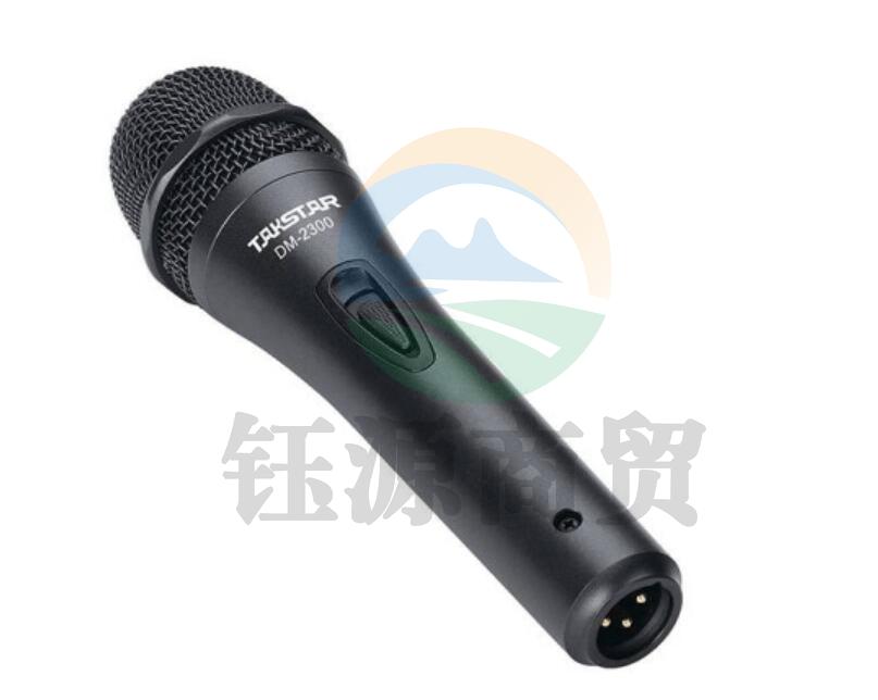 得胜 (TAKSTAR) DM-2300 专业有线动圈麦克风舞台演出主持家用K歌KTV唱歌音箱专用话筒 得胜DM-2300直线版