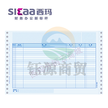 U8总分类账(明细账)KZL101