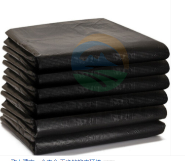 利得物业垃圾袋 特大号加厚黑色实惠装平装100*120cm*50只/包