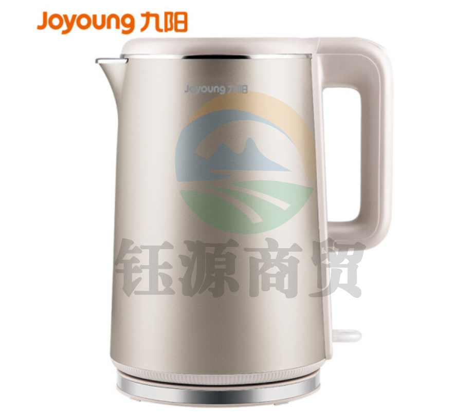 九阳(Joyoung) 电水壶1.7L自动断电食品级304双层钢杯体烧水壶开水煲 K17-F10