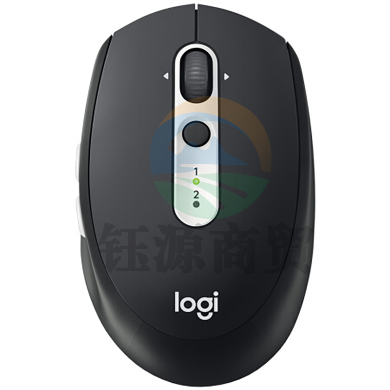 罗技(Logitech) M585 鼠标 无线蓝牙鼠标 商务办公鼠标 优联 带无线2.4G接收器 石墨黑     WLSZ07102153215711