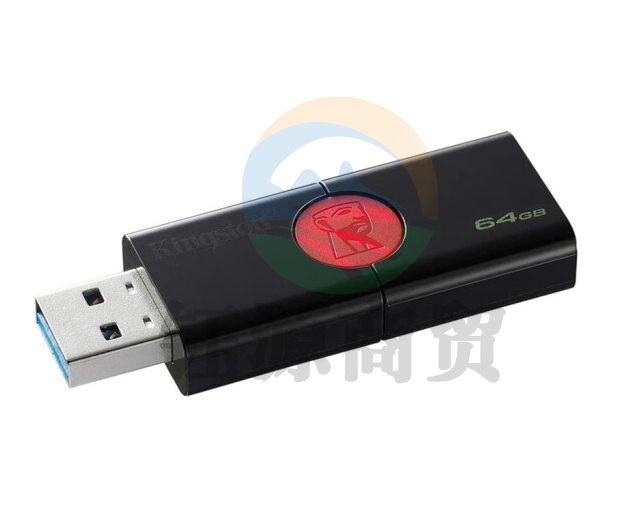 金士顿(Kingston)DT106 64G u盘 USB3.1 优盘 大容量U盘 红黑款 精英版   WLSZ05201737313663