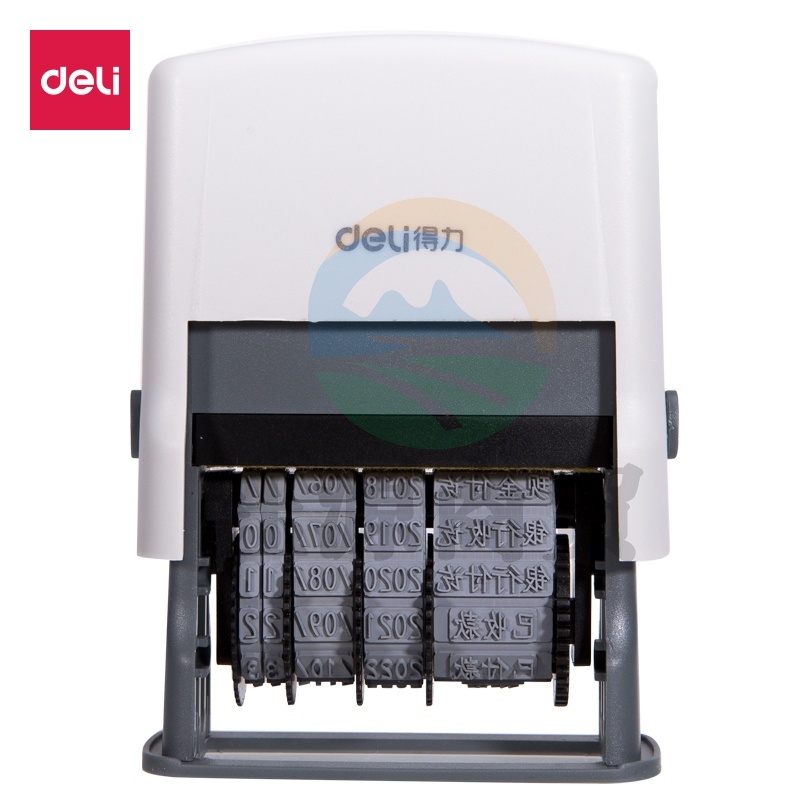 得力 77301 日期印(灰白)   WLSZ06281322437032