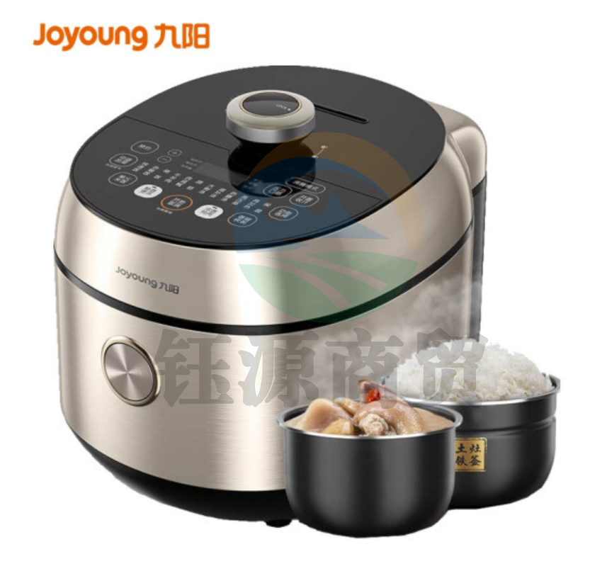 九阳(Joyoung)电压力锅 5L大容量适3-7人 双胆压力煲  Y-50IHS10