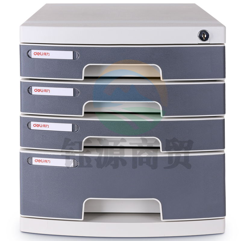 得力 8854 文件柜带锁(浅灰)(只)    WLSZ01142150498323