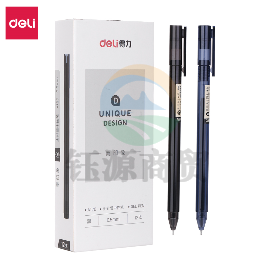 得力A120中性笔0.5mm全针管(黑)    WLSZ0102145040239