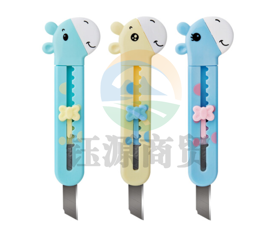 得力 2022 优酷学生美工刀(混) 5把装    WLSZ0114220019456