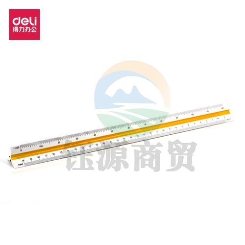 得力 8930 三棱比例尺 30cm (单位：只) 白    WLSZ01071326342682