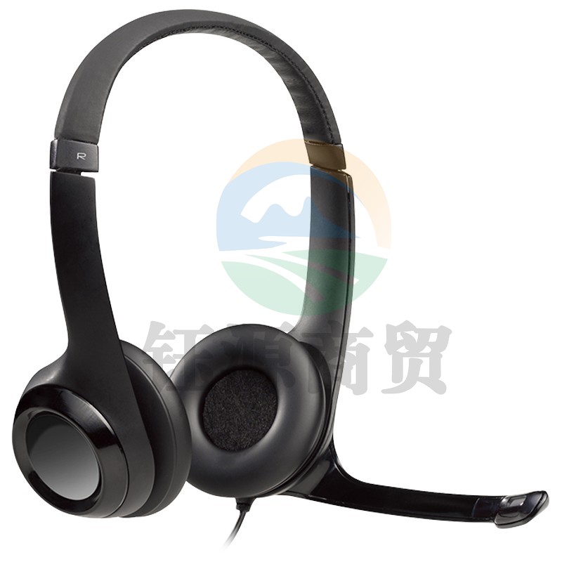 罗技(Logitech) H390 头戴式耳机 电脑耳机麦克风 多功能立体降噪耳麦 教育办公培训带话筒 黑色   WLSZ07102149125667
