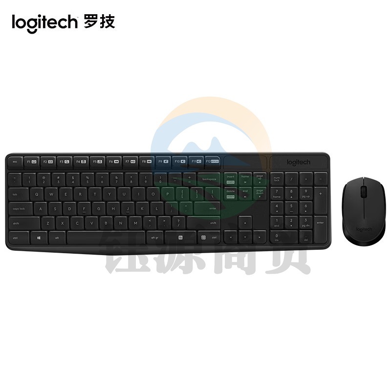 罗技 MK235 无线键鼠套装    WLSZ07102200236388