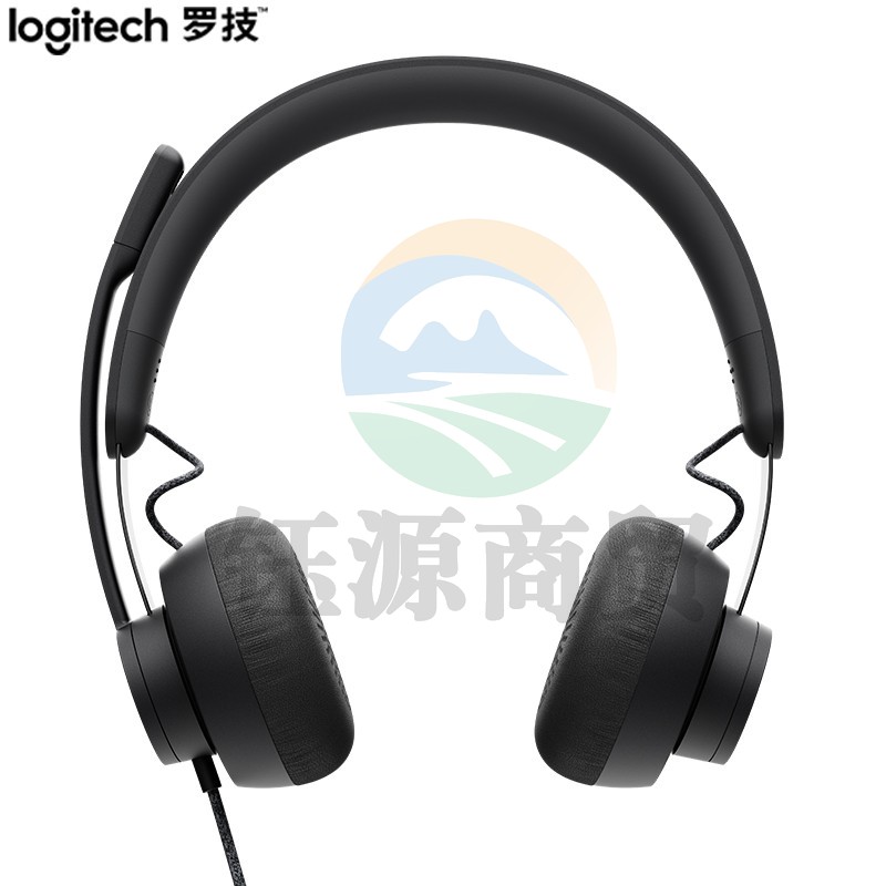 罗技Zone wired随附USB-A适配器的有线USB-C耳机麦克风UC版    WLSZ07102149479191