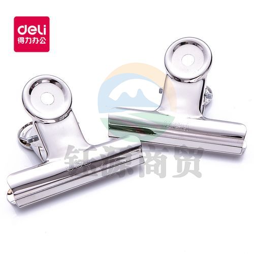 得力 9525 圆形铁票夹 29mm 6只/包 (单位：包)   WLSZ01142254296252