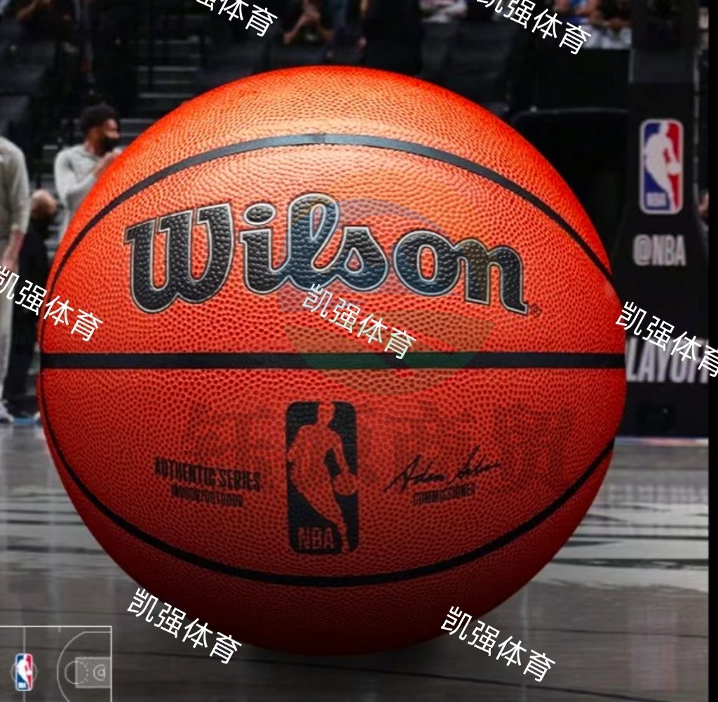 威尔胜 Wilson 2021新款NBA AUTHENTIC系列超细纤维PU吸湿防滑室内成人专业竞赛篮球7号球 WTB7100IB07CN