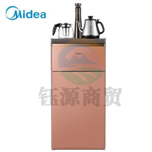 美的(Midea)茶吧机饮水机家用高端客厅用下置式桶装水一体柜智能茶水机YR1609S-X