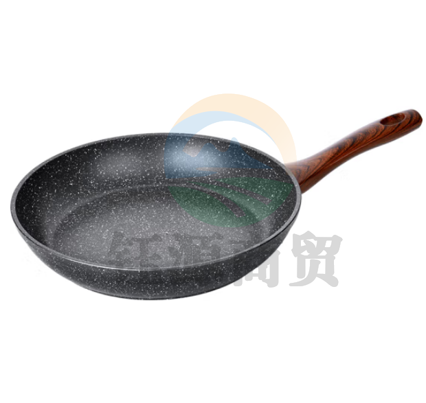 乐扣乐扣LBU1243 麦饭石色不粘平底锅煎锅24cm