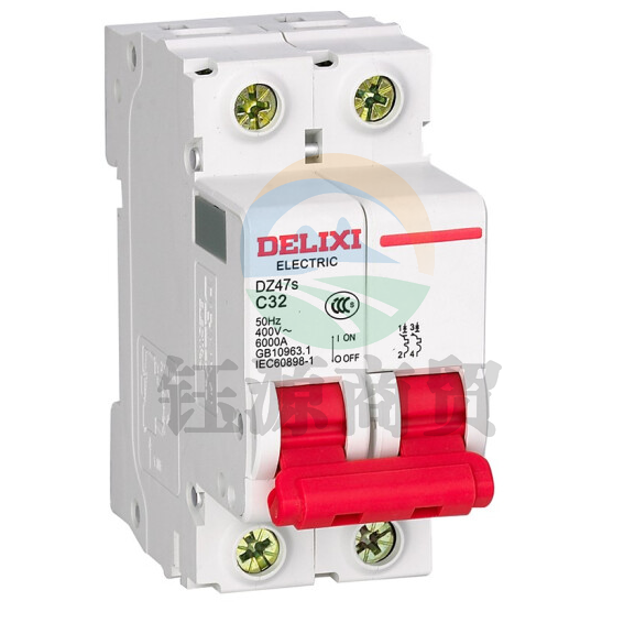 德力西 小型断路器 DZ47s D型 2P 40A