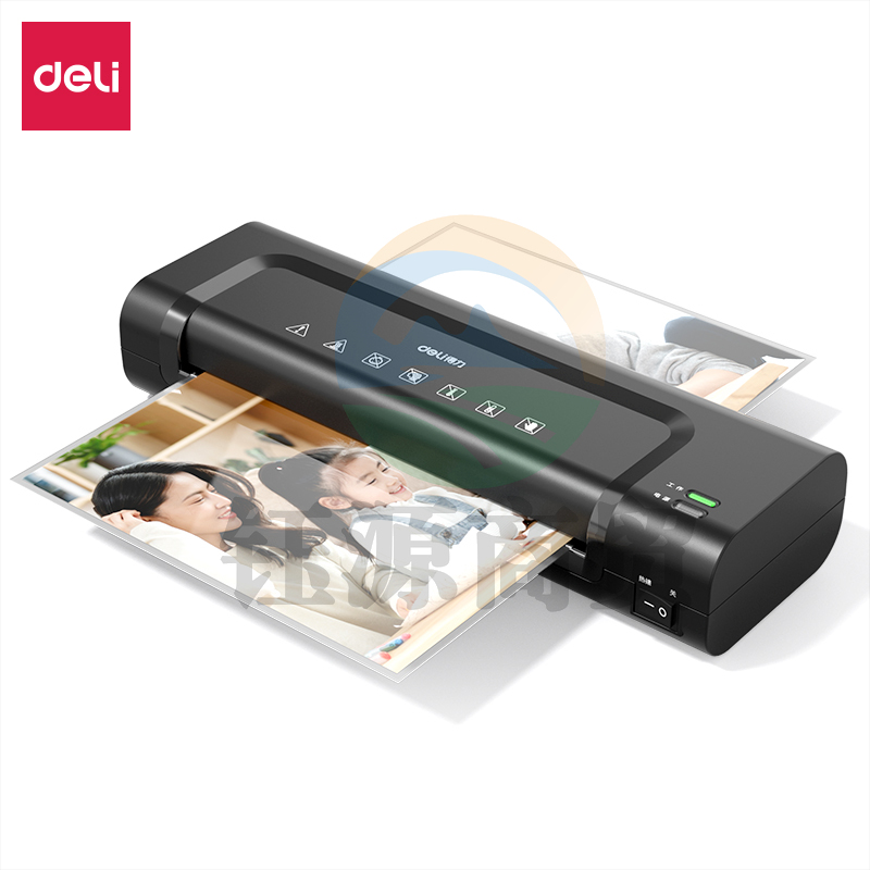 得力14375塑封机(黑色)(台)