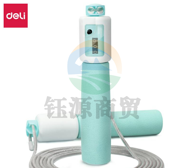 安格耐特F4149泡棉手柄机械计数钢丝绳跳绳(混色)(根)