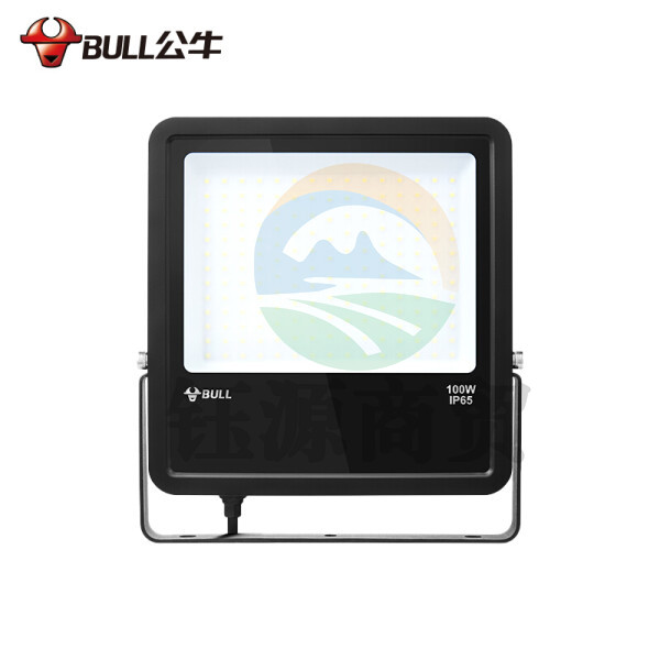 公牛 LED投光灯室外灯大功率高亮度100W-6500K白光 一个价