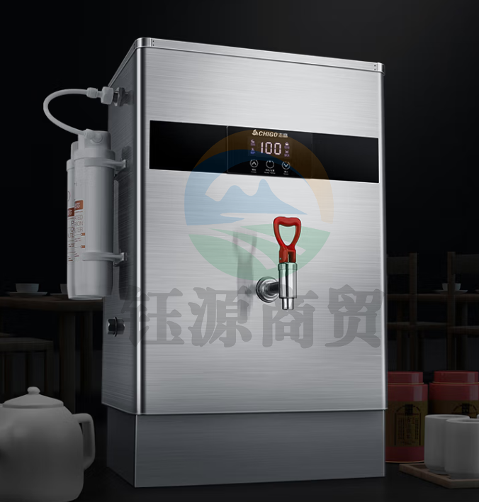 志高（CHIGO）开水器商用全自动电热水机开水桶数显数控开水机办公室学校饮水机不锈钢工厂烧水炉SXA-Y-120GL
