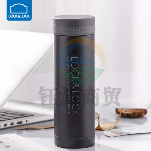乐扣乐扣（LOCK&LOCK）不锈钢纤巧便携保温杯 LHC561 黑色 300ml