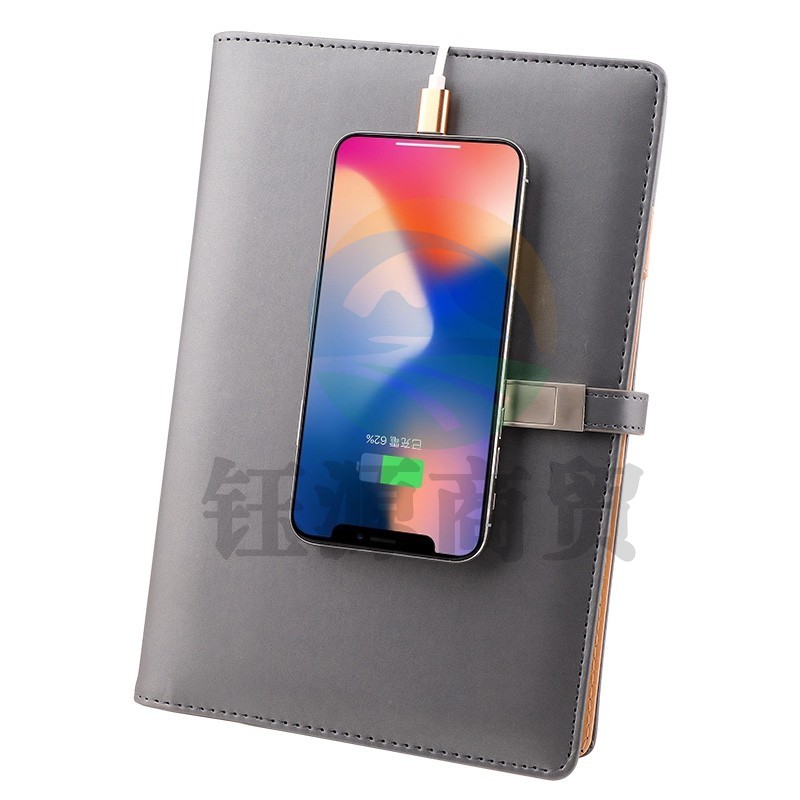 宝克 灰色商务多功能记事本 +宝珠签字笔+16G优盘+移动电源+数据线NB2825    WLSZ01312245491391 c93  f37