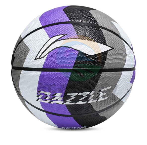 李宁LBQK677-3 炫目软弹橡胶篮球7#