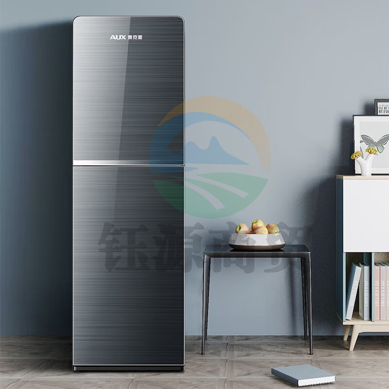 奥克斯（AUX）饮水机下置式家用立式温热型快速加热下置水桶饮水器YR-5-X-27灰色冰温热