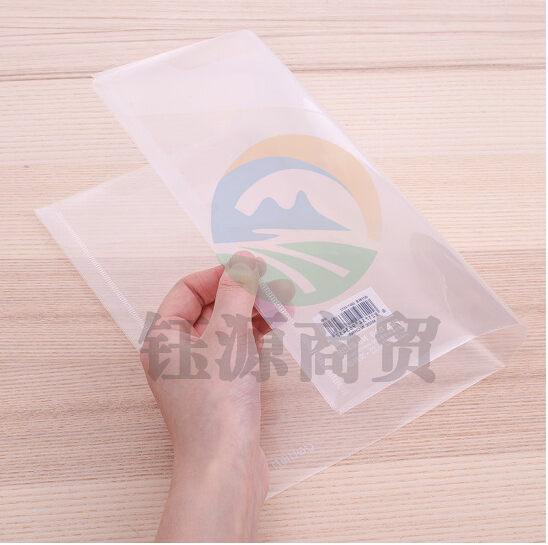 得力(deli) 8308 A4 透明按扣文件袋白色 10只装 办公用品   WLSZ01142030252481