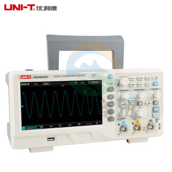 优利德（UNI-T） 数字示波器双通道显波器USB数字存储示波器 UTD2102CEX+升级版
