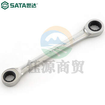 世达（SATA）46103 英制全抛光双梅花快扳9/16