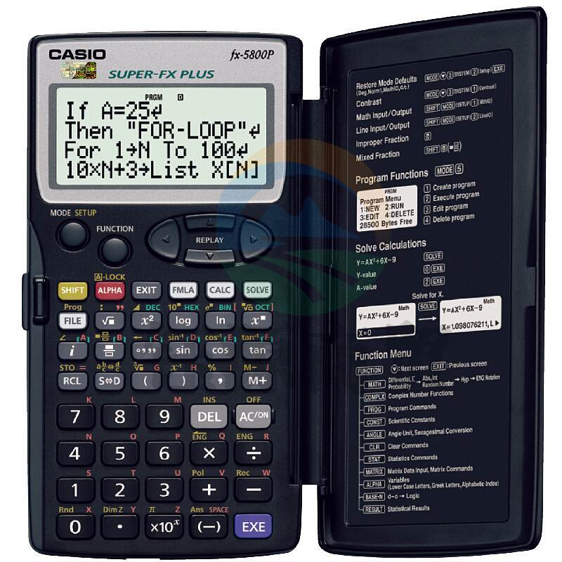 卡西欧FX-5800P计算器 单机可编程工程（台）