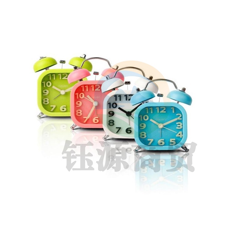 得力（deli）9035 闹钟 颜色随机（