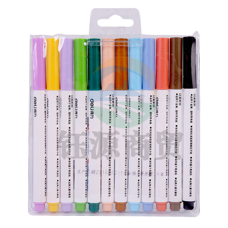 得力S506白板笔(混)(12支/袋)    WLSZ01052220319724