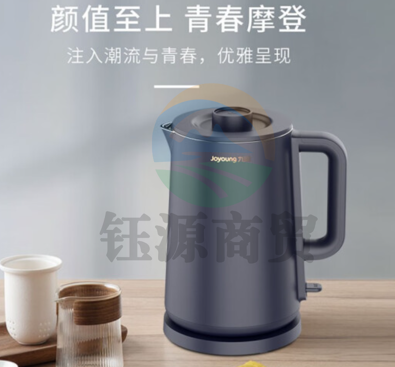 九阳(Joyoung)家用电热水壶1.7L大容量无缝内胆保温 K17FD-W6310