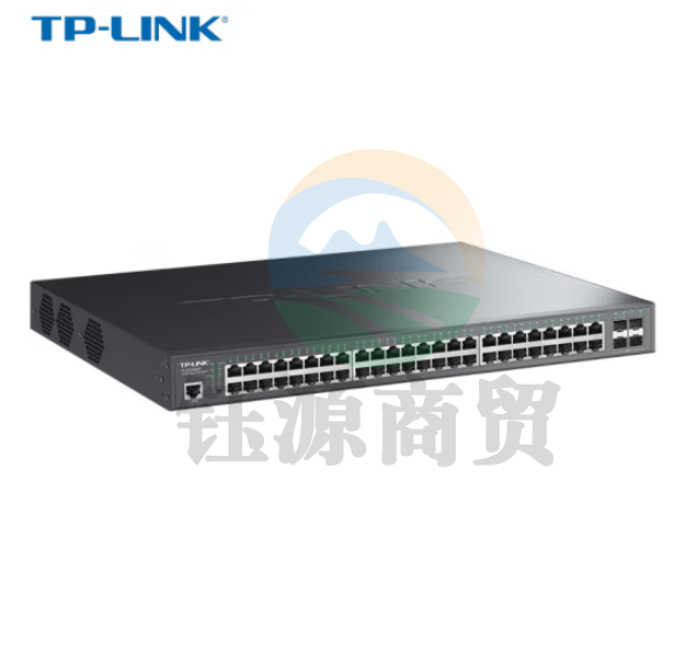 普联（TP-LINK）TL-SG3452P 52口千兆二层网管PoE交换机48口供电带4光口企业级网络监控安防摄像头专用交换器