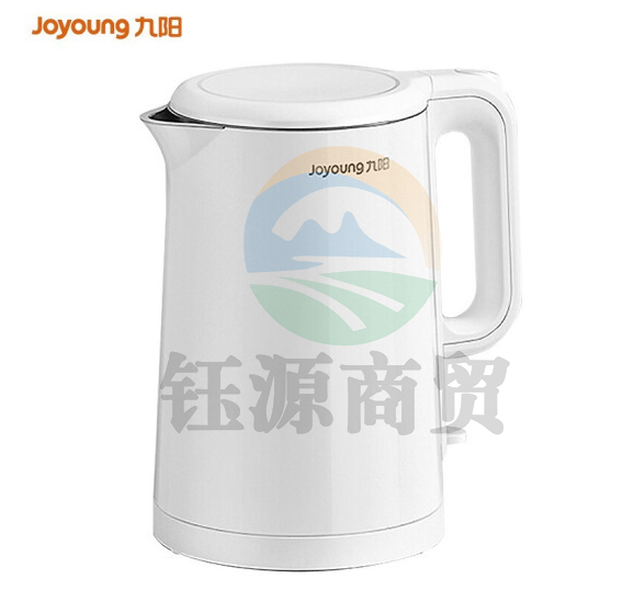 九阳K15FD-W123 电热水壶 双层壶体 隔热防烫 1.5L