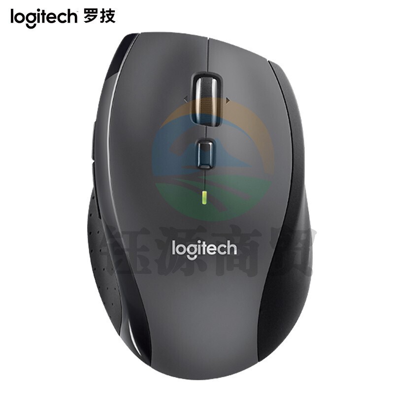 罗技 (Logitech)无线鼠标 M705 激光笔记本台式电脑家用办公省电鼠标2.4GHz     WLSZ07102158292861
