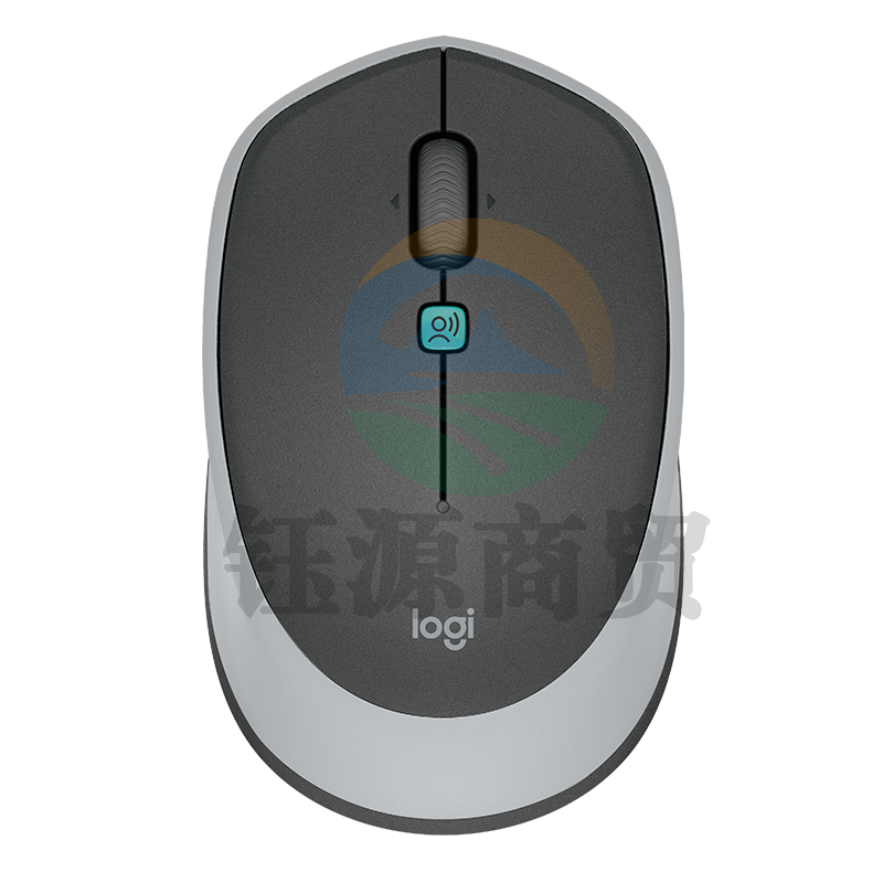 罗技M380 语音鼠标 无线鼠标 AI智能语音输入 多国语言即时翻译 快速听写输入 石墨黑