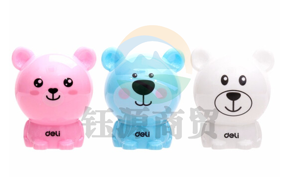 得力0573卷笔刀黄色12只/盒(单位:盒