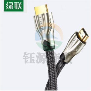 绿联60821 HDMI高清线2.0版 HD102 3D信号音视频线 4K数字高清线 圆线 20米