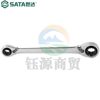 世达（SATA）46624 四合一全抛光双头梅花快扳20x21x22x24MM
