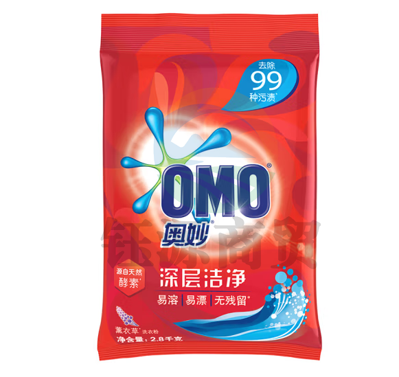 奥妙 除菌除螨 洗衣粉 2.8KG 源自天然酵素（新老包装随机发货）