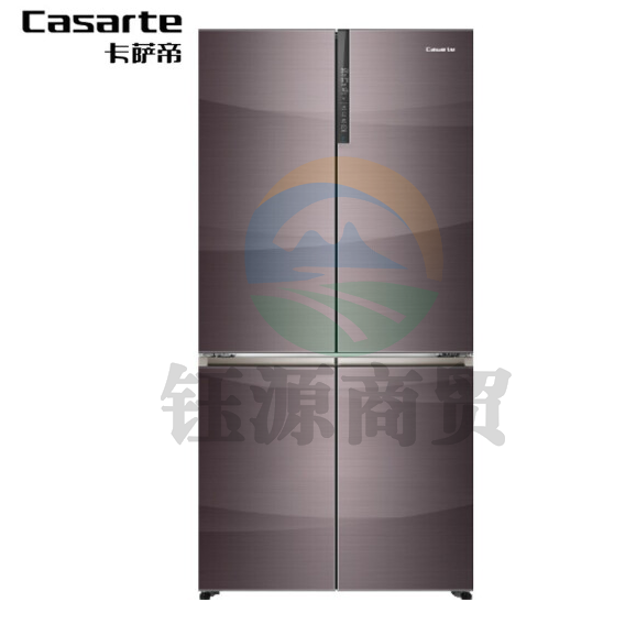 卡萨帝（Casarte）BCD-551WDCPU1 冰箱家用551升嵌入式4门十字对开门大容量风冷无霜不串味变频节能 极光紫