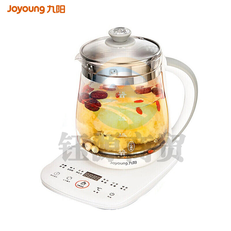 九阳（Joyoung）DGD1506BQ 养生壶 迷你玻璃花茶壶煮茶器电热水壶1.5L